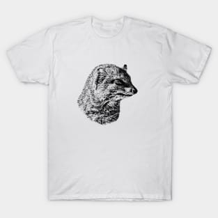 Mongoose portrait T-Shirt